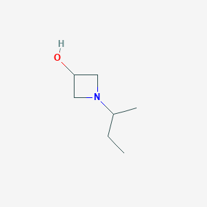 molecular formula C7H15NO B8333233 1-sec-Butylazetidin-3-ol CAS No. 35995-24-5