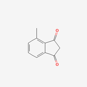 molecular formula C10H8O2 B8333277 4-Methyl-1,3-indanedione 