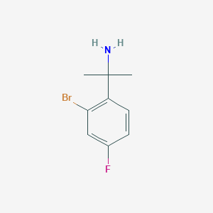 1-(2-Bromo-4-fluoro-phenyl)-1-methyl-ethylamine