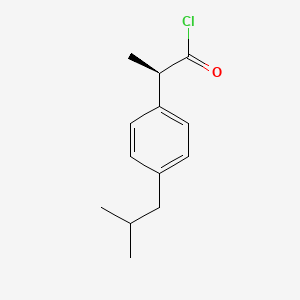 (2R)-2-(4-isobutyl-phenyl)-propionyl chloride
