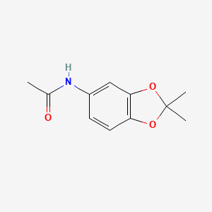 N-(2,2-dimethyl-1,3-benzodioxol-5-yl)acetamide