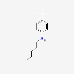 4-tert-Butyl-N-hexylaniline