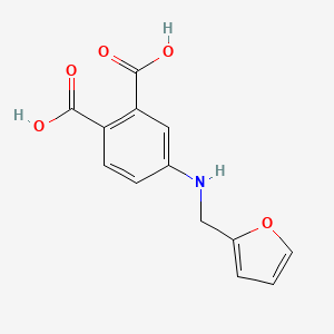 4-[(Furan-2-ylmethyl)-amino]-phthalic acid
