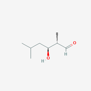 molecular formula C8H16O2 B8333435 (2S,3S)-2,5-Dimethyl-3-hydroxyhexanal 
