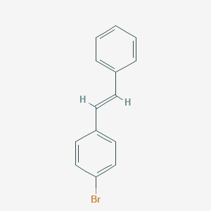 molecular formula C14H11Br B083335 4-溴苯乙烯 CAS No. 13041-70-8