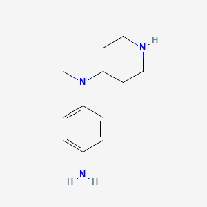 N1-methyl-N1-(piperidin-4-yl)benzene-1,4-diamine