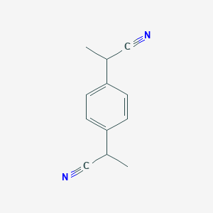 2-[4-(Cyano-methyl-methyl)-phenyl]-propionitrile