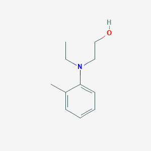 molecular formula C11H17NO B8333958 methyl-N-ethyl-N-(beta-hydroxyethyl)aniline 