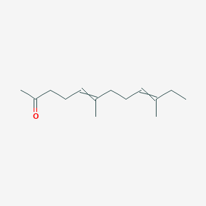 B083342 5,9-Dodecadien-2-one, 6,10-dimethyl- CAS No. 13125-74-1