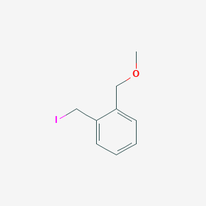 molecular formula C9H11IO B8334223 1-Iodomethyl-2-methoxymethylbenzene 
