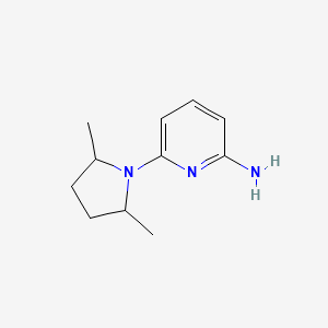 6-(2,5-Dimethylpyrrolidin-1-yl)pyridin-2-amine