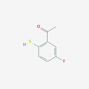1-(5-Fluoro-2-mercaptophenyl)ethanone