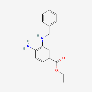 Ethyl 4-amino-3-(benzylamino)benzoate