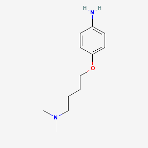 molecular formula C12H20N2O B8334364 4-(4-Dimethylamino-butoxy)-phenylamine 