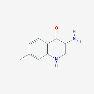 3-Amino-7-methyl-4-quinolinol