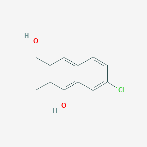 7-Chloro-3-hydroxymethyl-2-methyl-naphthalen-1-ol