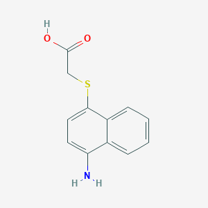 2-(4-Aminonaphthalen-1-ylthio)acetic acid