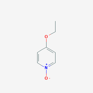 molecular formula C7H9NO2 B083346 4-乙氧基吡啶-N-氧化物 CAS No. 14474-56-7