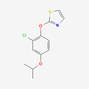 2-(2-Chloro-4-isopropoxyphenoxy)-1,3-thiazole