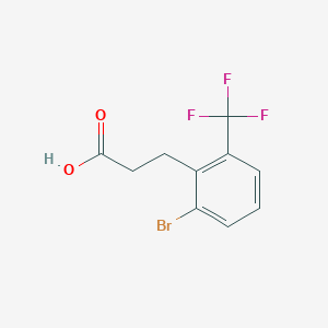 beta-(2-Bromo-6-trifluoromethylphenyl) propionic acid