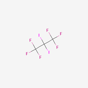 molecular formula C3F6I2 B8334814 2,2-Diiodo-1,1,1,3,3,3-hexafluoropropane CAS No. 38568-22-8