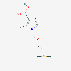 5-methyl-1-({[2-(trimethylsilyl)ethyl]oxy}methyl)-1H-imidazole-4-carboxylic acid