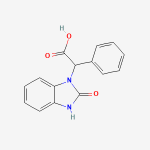 (2-Oxo-2,3-dihydrobenzimidazol-1-yl)phenylacetic acid