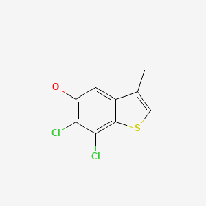 6,7-Dichloro-5-methoxy-3-methylbenzo[b]thiophene