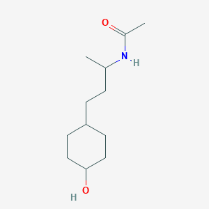 N-[3-(4-Hydroxycyclohexyl)-1-methylpropyl]acetamide