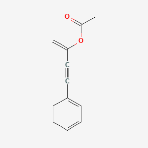 Acetic acid 1-methylene-3-phenyl-2-propynyl ester