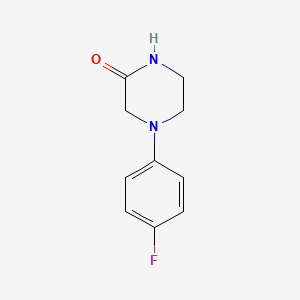 4-(4-Fluorophenyl)piperazin-2-one