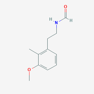 {2-[2-Methyl-3-(methyloxy)phenyl]ethyl}formamide