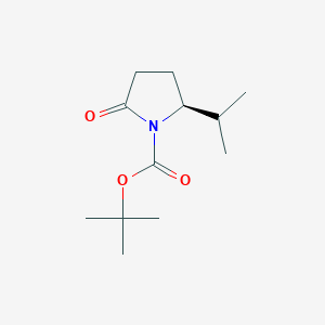 tert-Butyl (S)-2-isopropyl-5-oxopyrrolidine-1-carboxylate