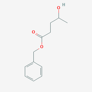molecular formula C12H16O3 B8335230 Benzyl 4-hydroxypentanoate 