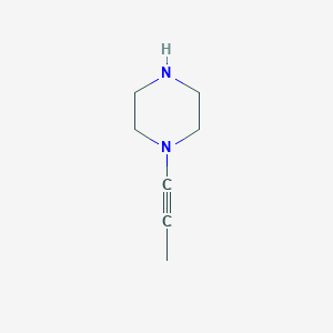molecular formula C7H12N2 B8335247 N-propynyl piperazine 