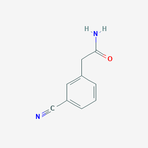 molecular formula C9H8N2O B8335250 3-Cyano-phenylacetamide 