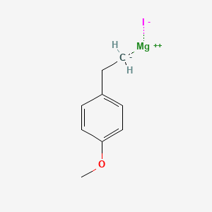 molecular formula C9H11IMgO B8335274 4-Methoxyphenethyl magnesium iodide 