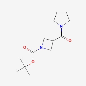 Tert-butyl 3-(pyrrolidine-1-carbonyl)azetidine-1-carboxylate