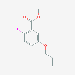 Methyl-5-propoxy-2-iodobenzoate