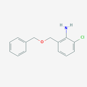 2-Benzyloxymethyl-6-chloroaniline