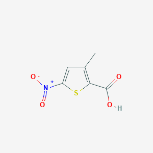 molecular formula C6H5NO4S B8335354 2-Carboxy-3-methyl-5-nitrothiophene 