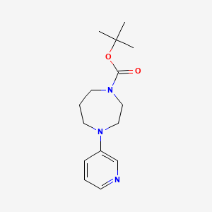 4-(3-Pyridinyl)hexahydro-1H-1,4-diazepine-1-carboxylic acid tert-butyl ester