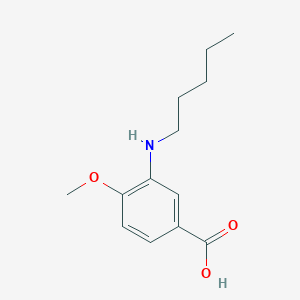 4Methoxy-3-pentylaminobenzoic acid