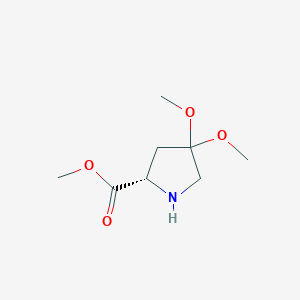 4,4-Dimethoxy-L-proline methyl ester