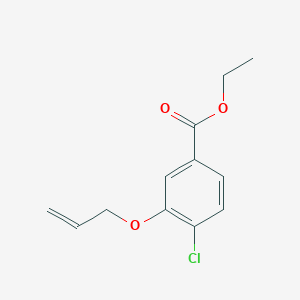3-Allyloxy-4-chloro-benzoic acid ethyl ester