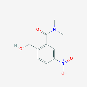2-hydroxymethyl-5-nitro-N,N-dimethylbenzamide