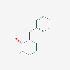 2-Benzyl-6-chloro-cyclohexanone