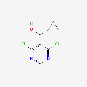 Cyclopropyl(4,6-dichloropyrimidin-5-yl)methanol