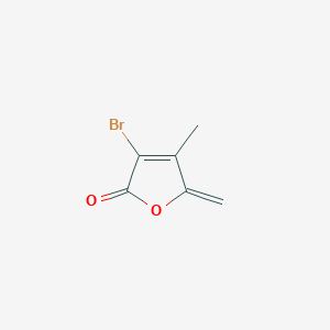 3-bromo-4-methyl-5-(methylene)-2(5H)furanone