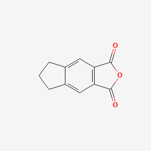 molecular formula C11H8O3 B8335612 5,6-Indandicarboxylic anhydride 